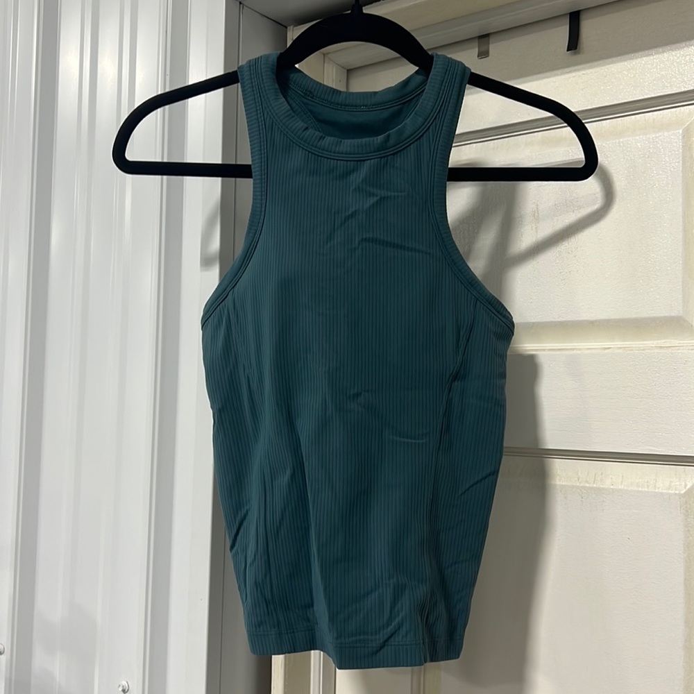 Lululemon Ribbed Nulu Racerback Yoga Tank Top